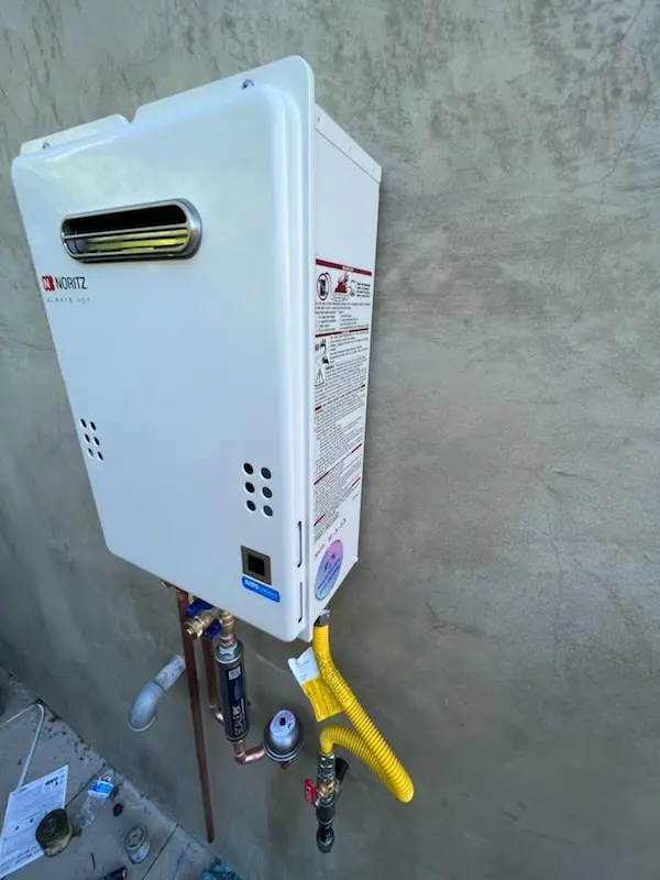 Tankless water heater installation for Cooks Brook Beach homes
